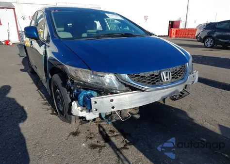 2013 Honda Civic Lx z USA, uszkodzony, nr VIN 2HGFB2F57DH564198